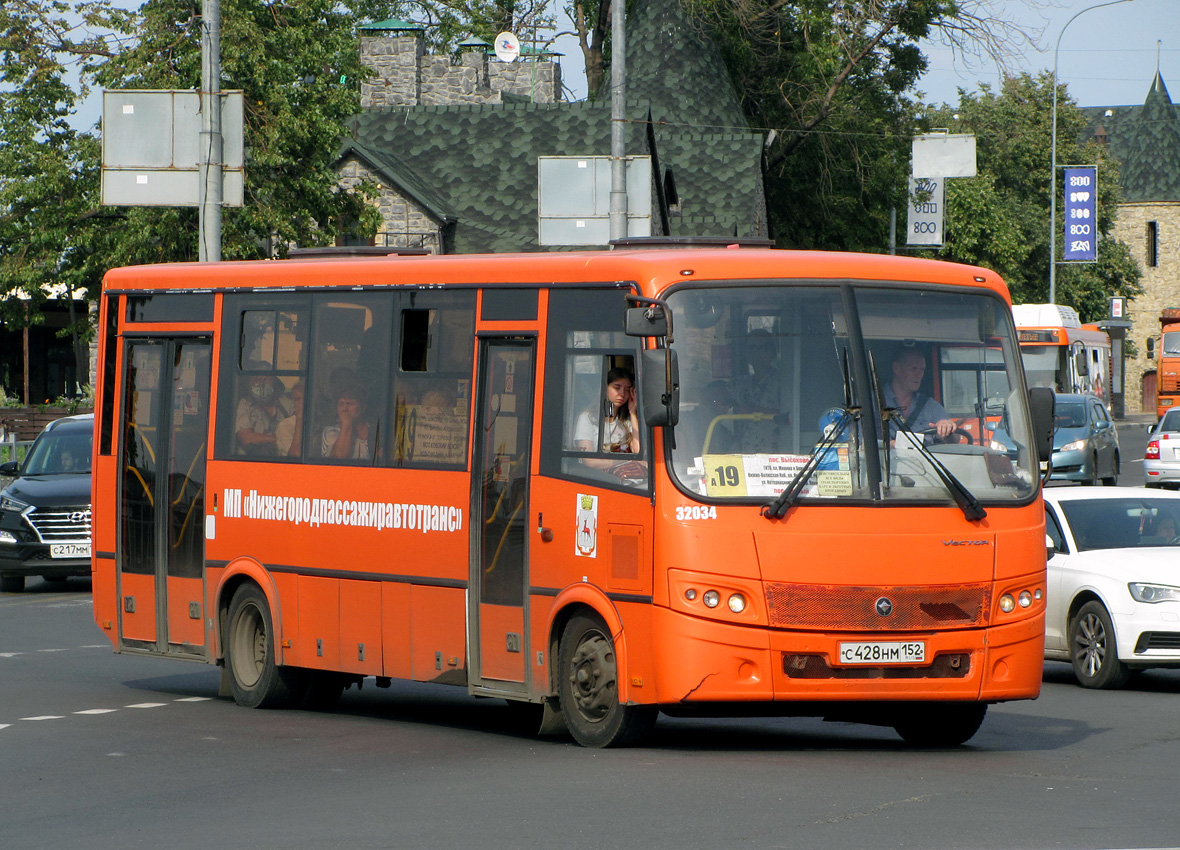 Нижегородская область, ПАЗ-320414-04 "Вектор" № 32034