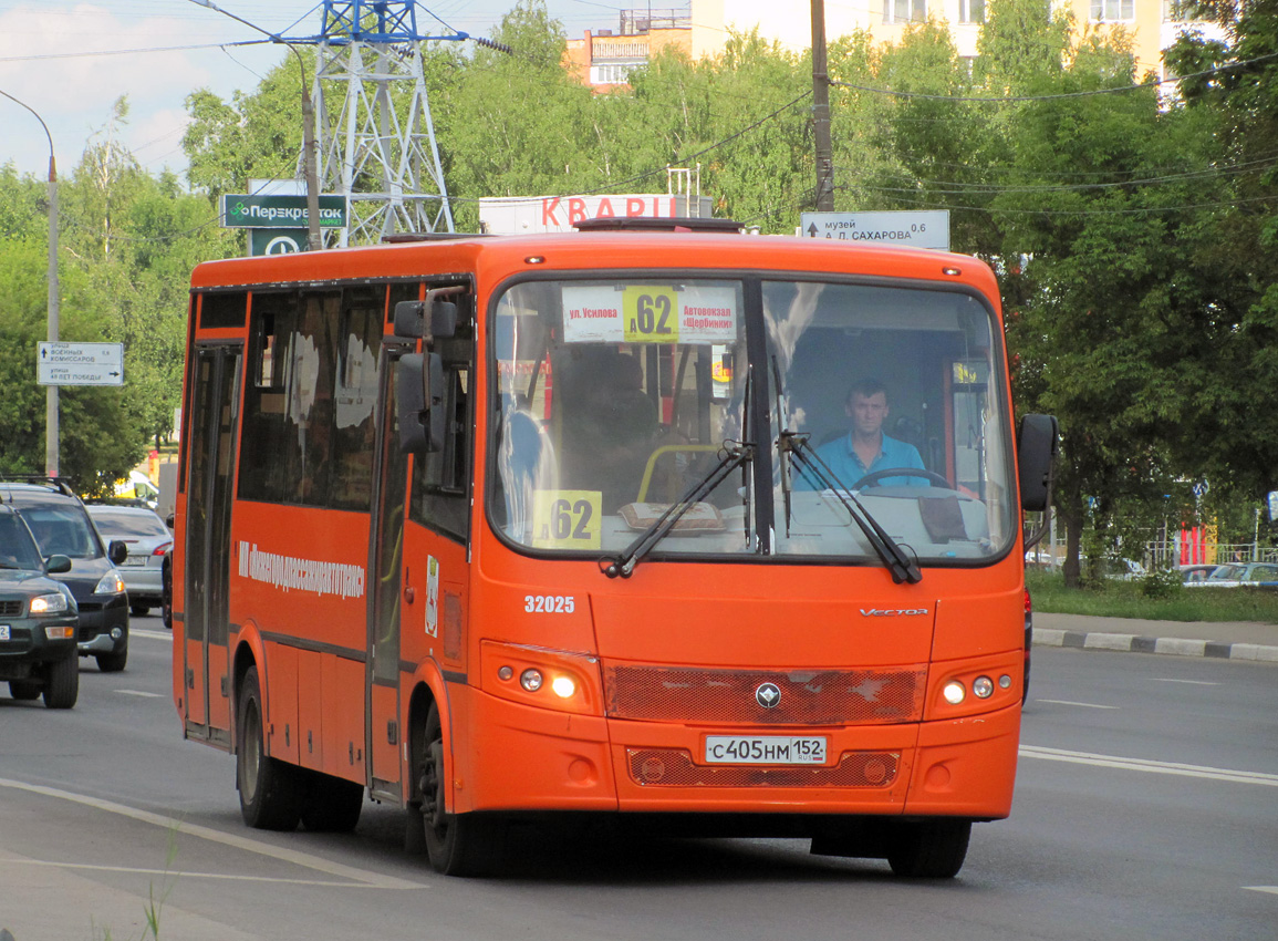 Нижегородская область, ПАЗ-320414-04 "Вектор" № 32025