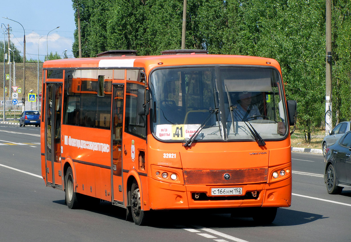 Nizhegorodskaya region, PAZ-320414-04 "Vektor" č. 32021