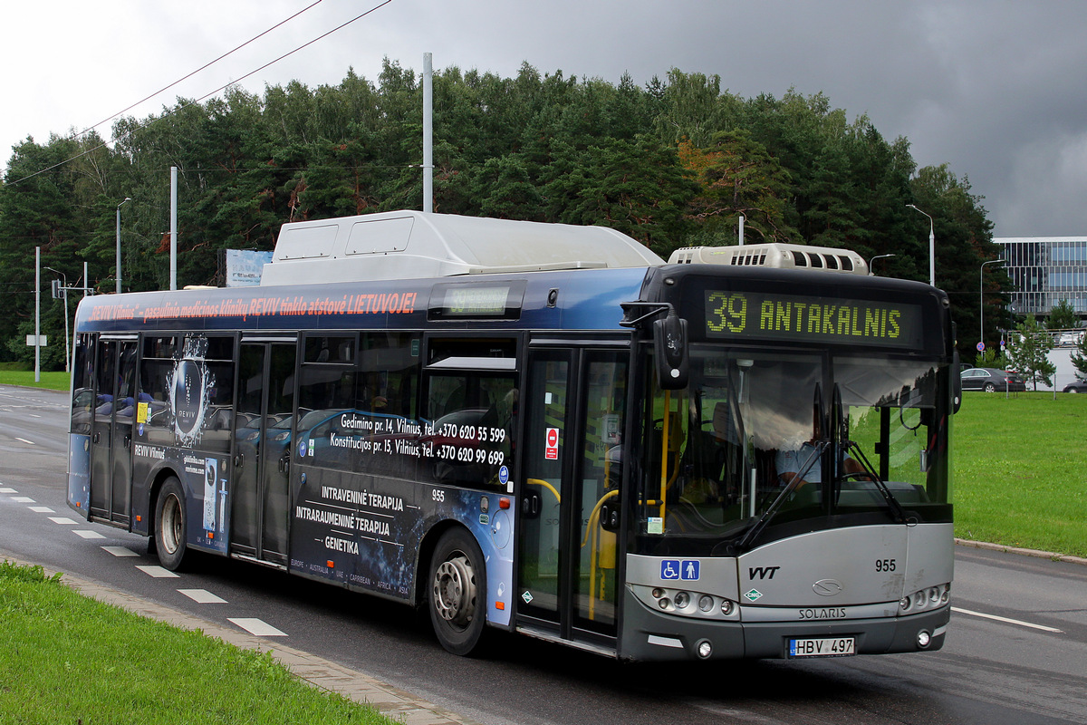 Литва, Solaris Urbino III 12 CNG № 955