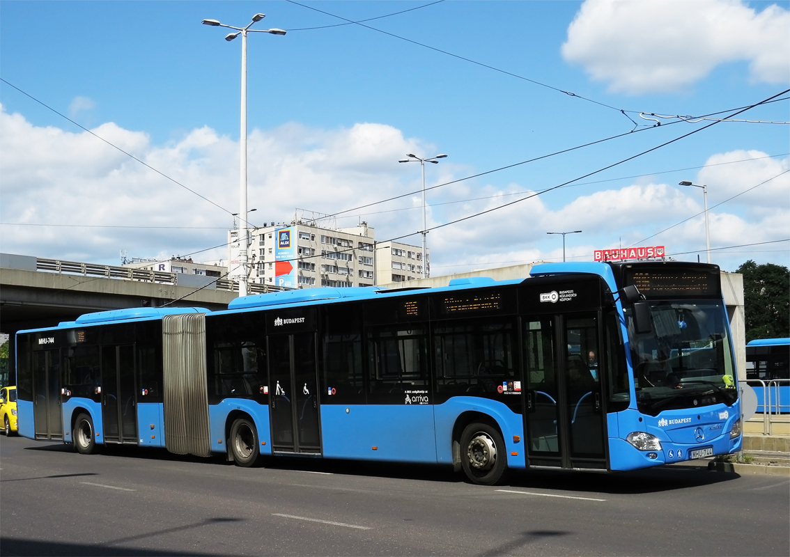 Венгрия, Mercedes-Benz Citaro C2 G № MHU-744