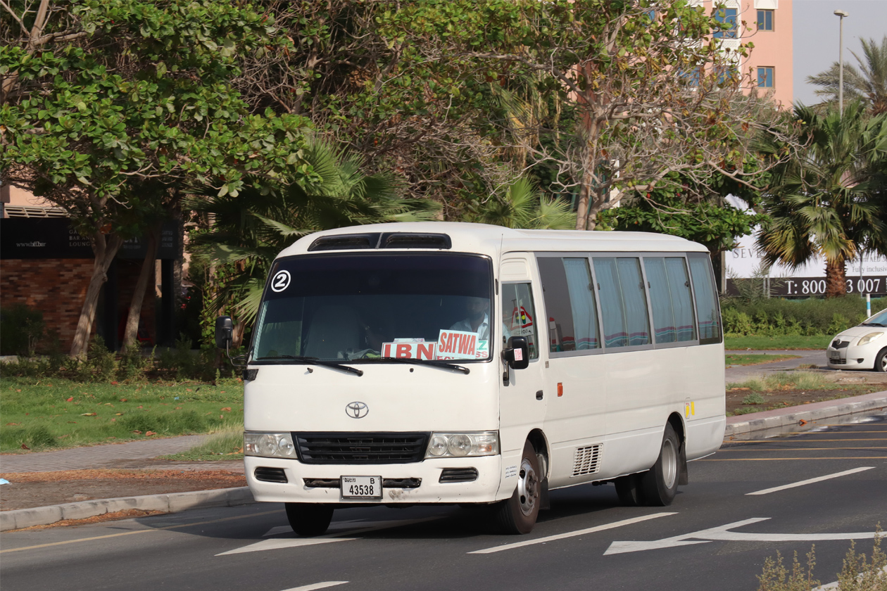 ОАЭ, Toyota Coaster B50 № 2