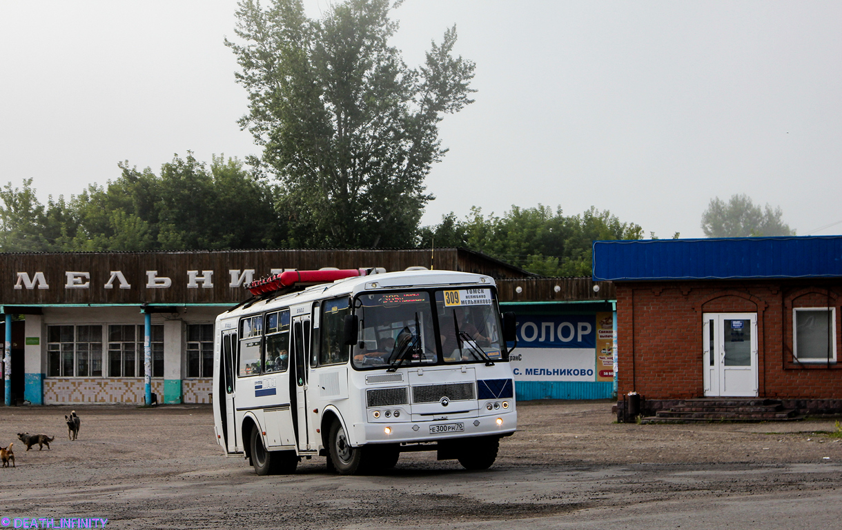 Tomsk region, PAZ-32054 # Е 300 РН 70