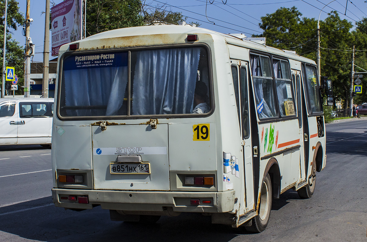 Ростовская область, ПАЗ-32054 № В 851 НХ 161