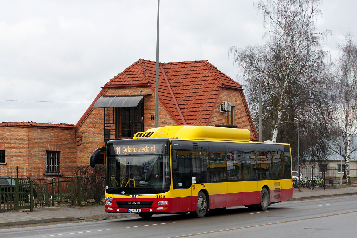 Литва, MAN A21 Lion's City NL273 CNG № 1146