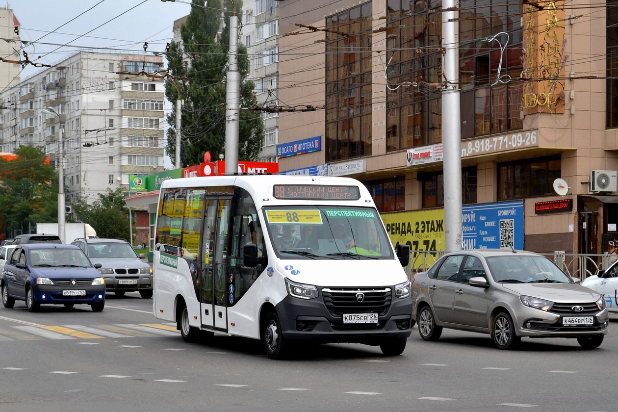 Ставропольский край, ГАЗ-A68R52 City № К 075 СВ 126