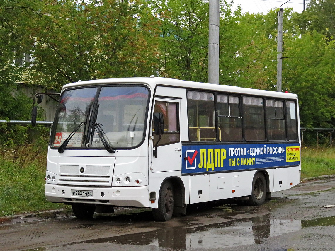 Кировская область, ПАЗ-320402-05 № Р 983 РМ 43