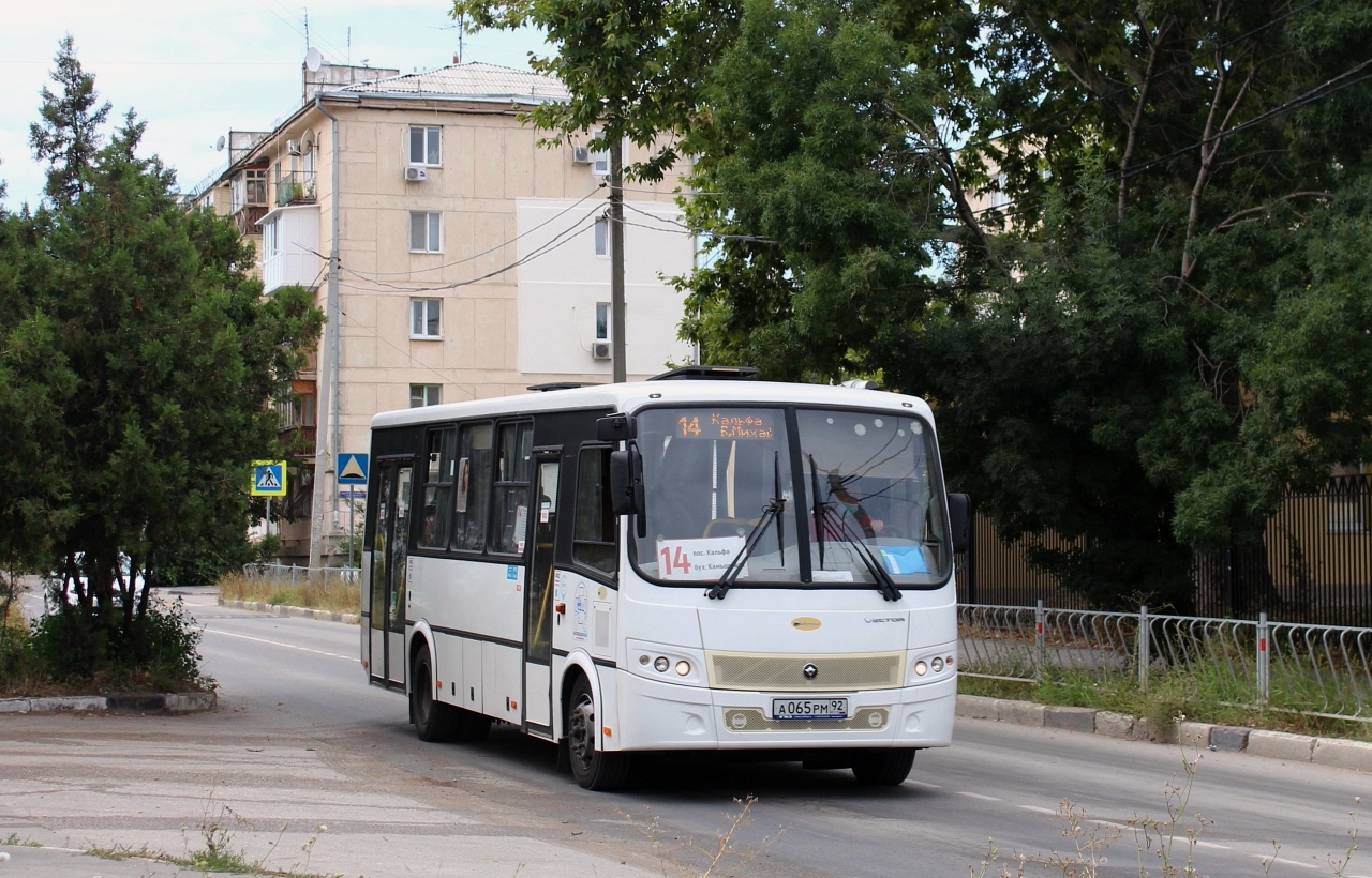 Севастополь, ВМК АИ304414 (ПАЗ-320414) № А 065 РМ 92 Севастополь, ВМК АИ304414 (ПАЗ-320414) № А 065 РМ 92