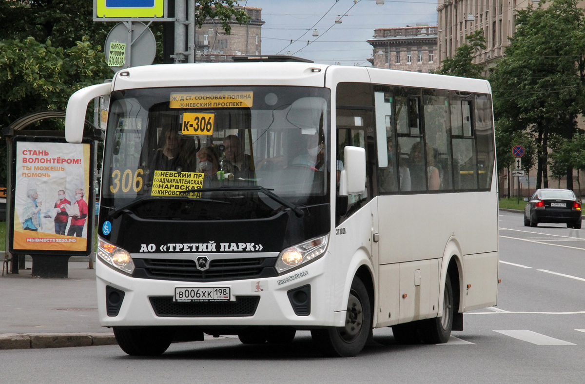 Санкт-Петербург, ПАЗ-320435-04 "Vector Next" № В 006 ХК 198