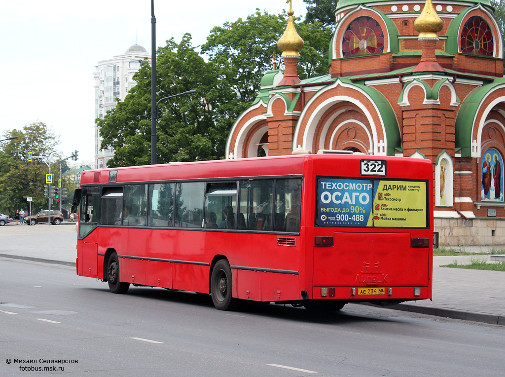 Липецкая область, Mercedes-Benz O405N № АЕ 234 48