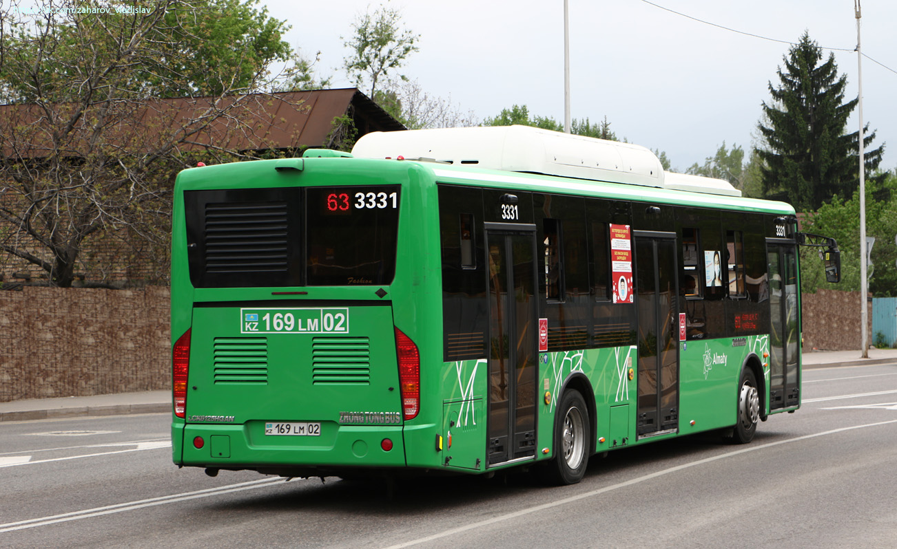 Алматы, Zhong Tong LCK6125HGAN № 3331