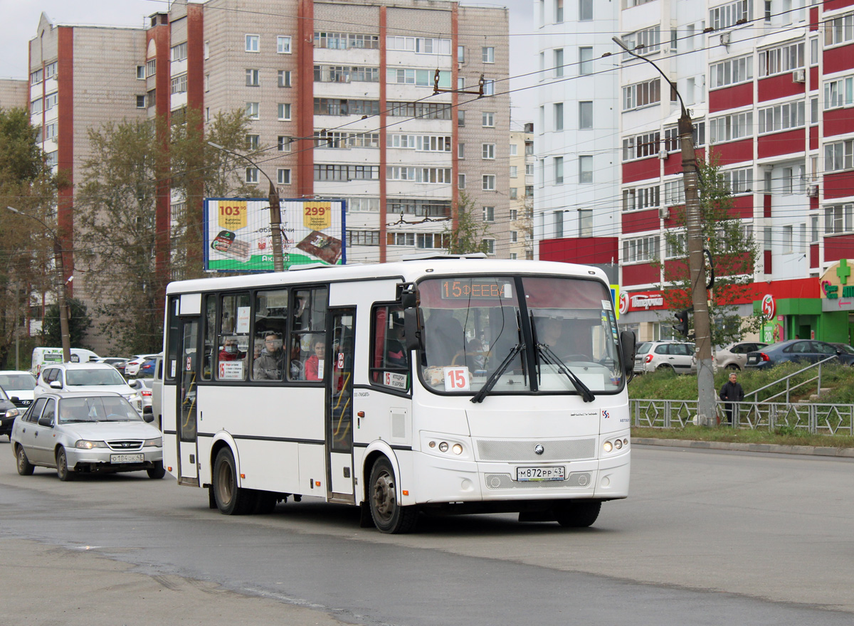 Кировская область, ПАЗ-320412-05 "Вектор" № М 872 РР 43