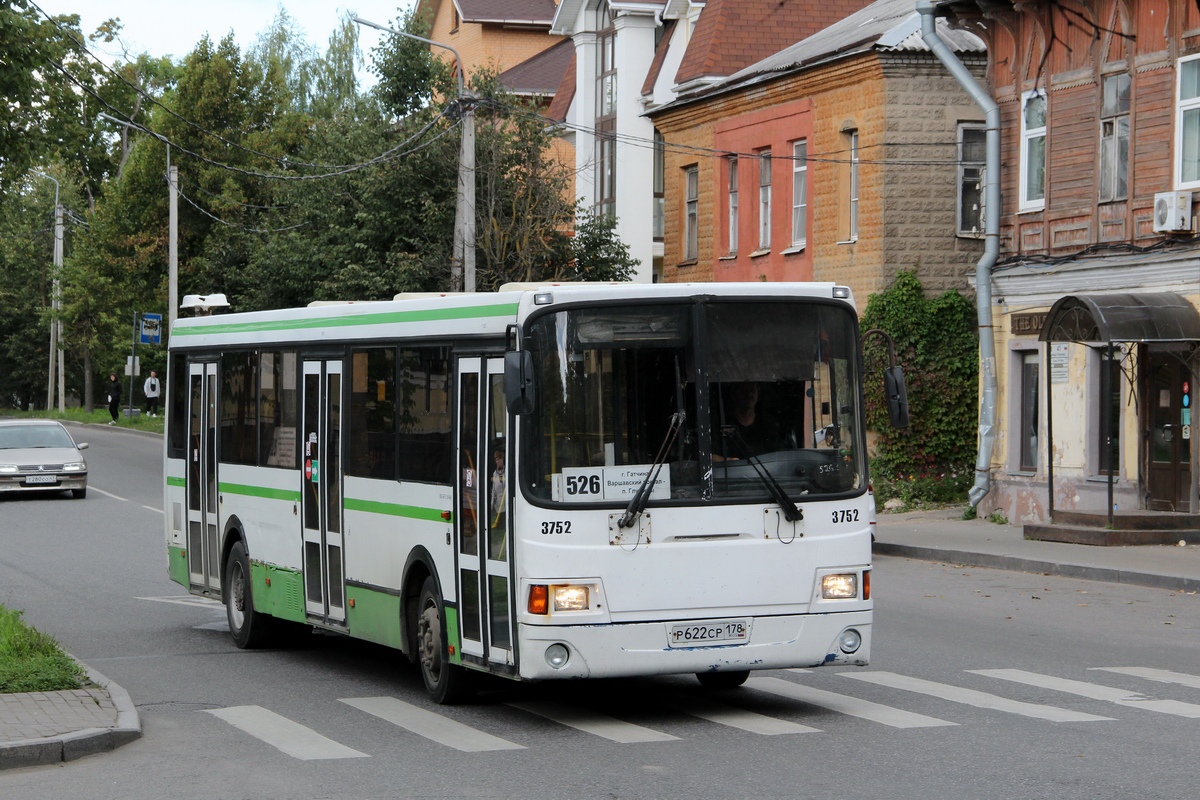 Ленинградская область, ЛиАЗ-5256.60 № 3752