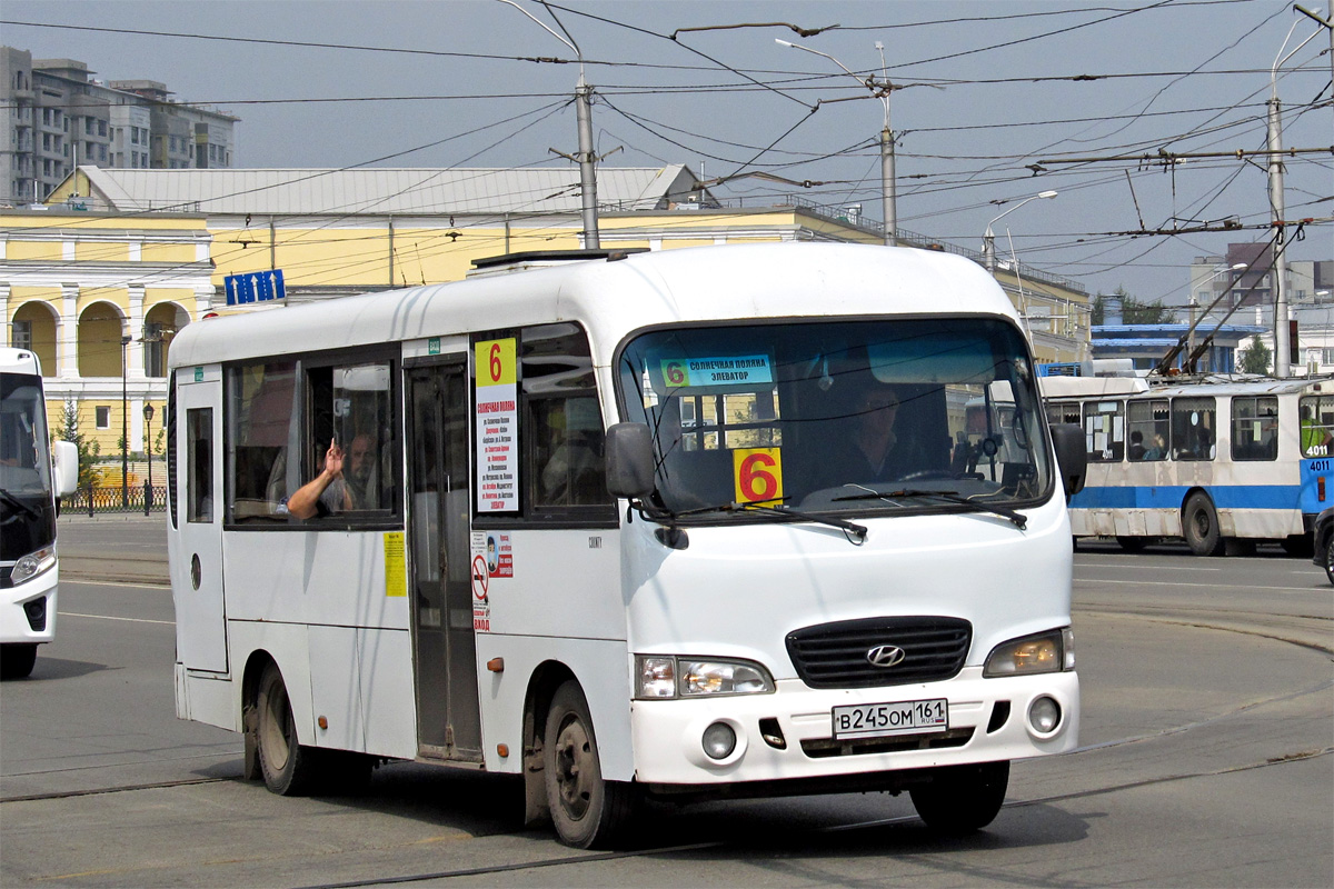 Алтайский край, Hyundai County LWB (ТагАЗ) № В 245 ОМ 161