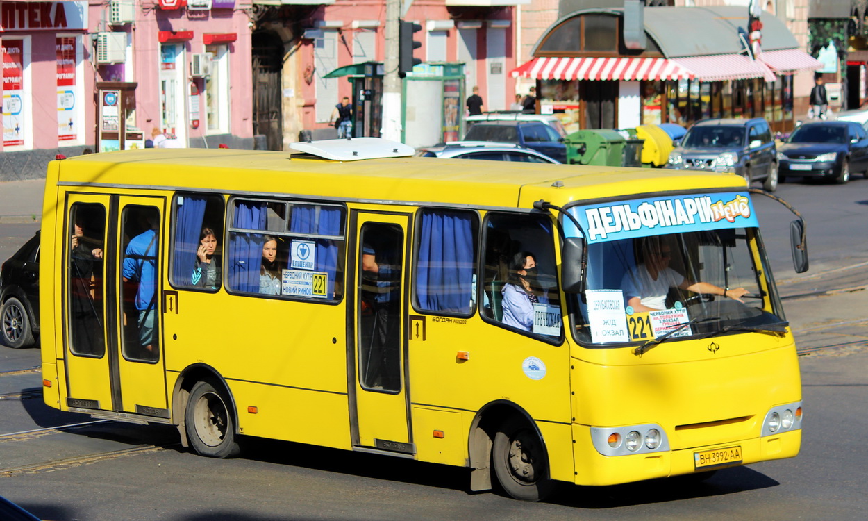 Одесская область, Богдан А09201H № BH 3992 AA