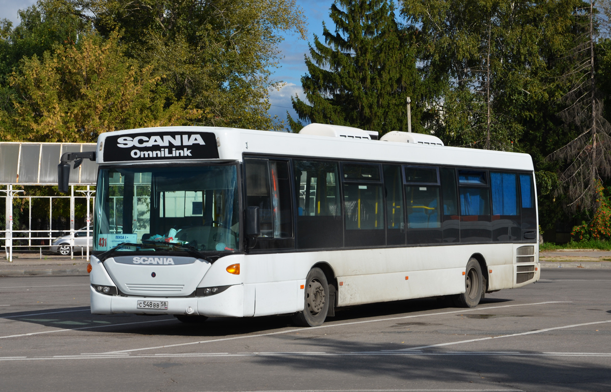 Пензенская область, Scania OmniLink II (Скания-Питер) № С 548 ВВ 58