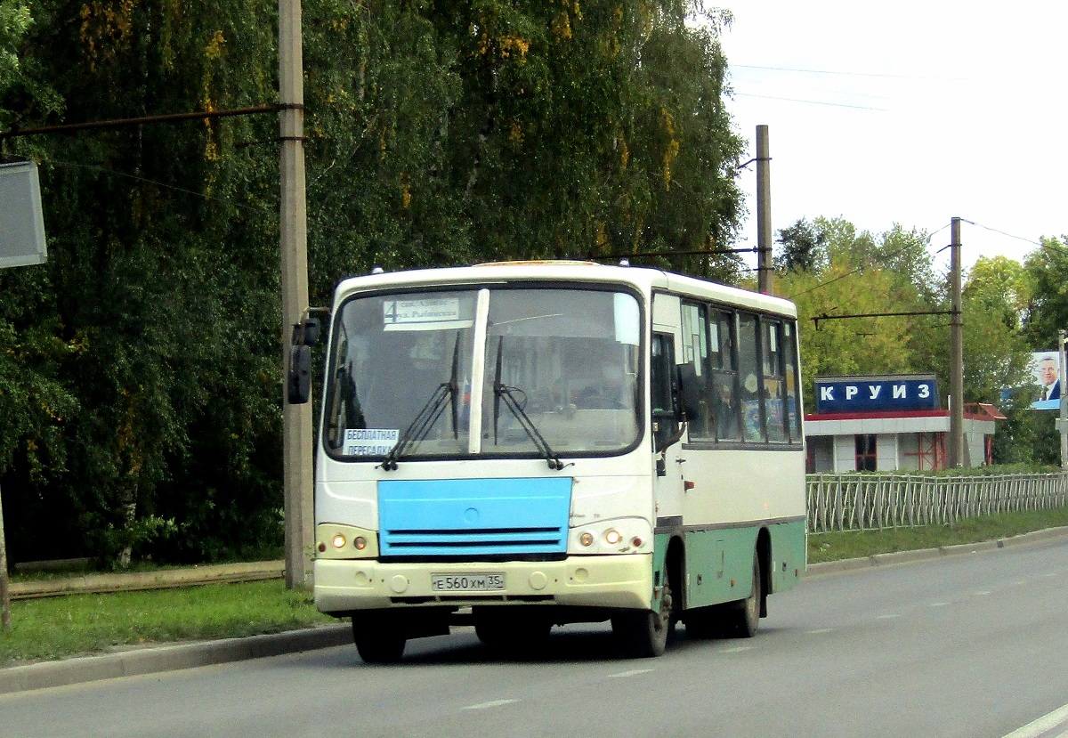 Вологодская область, ПАЗ-320402-03 № Е 560 ХМ 35