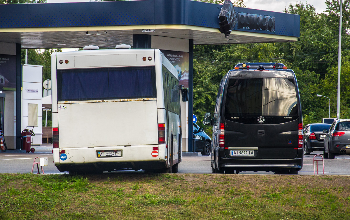 Киевская область, Klassen № AI 9899 IA; Киевская область, MAN A72 Lion's Classic SÜ263 № AI 2224 EI