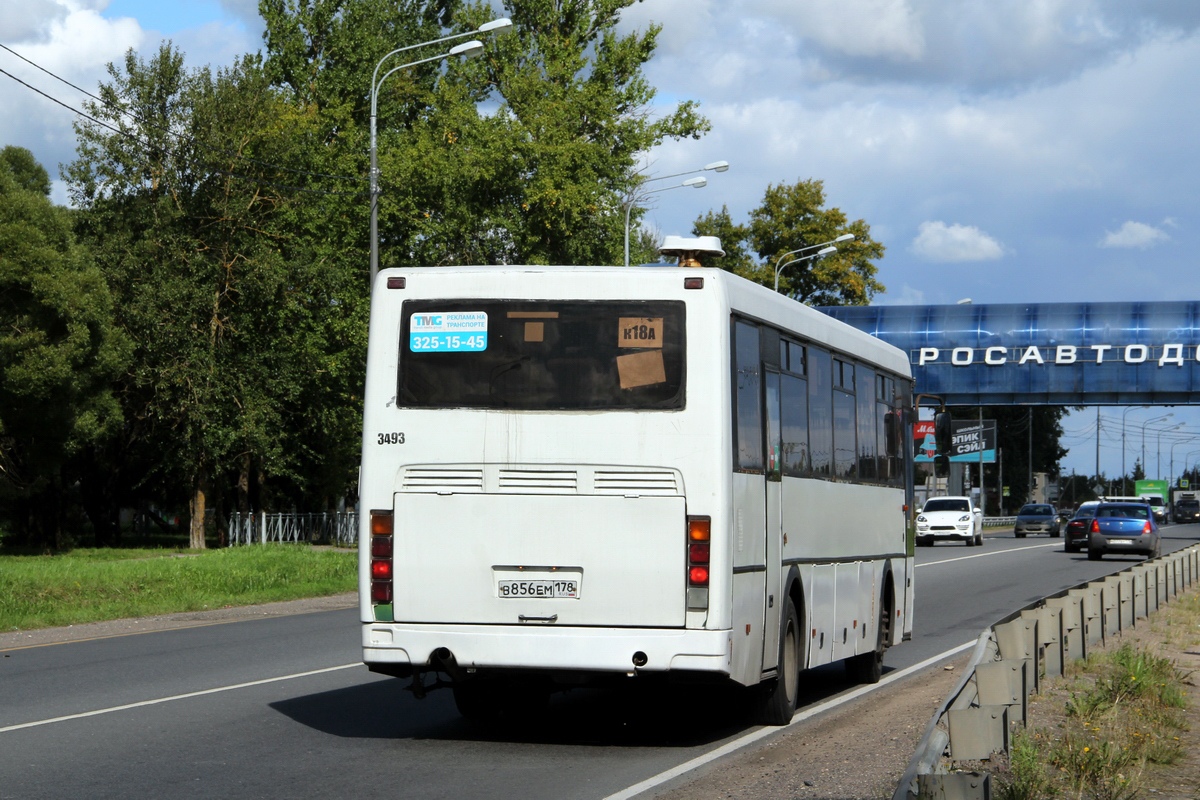 Ленинградская область, ЛиАЗ-5256.58 № 3493