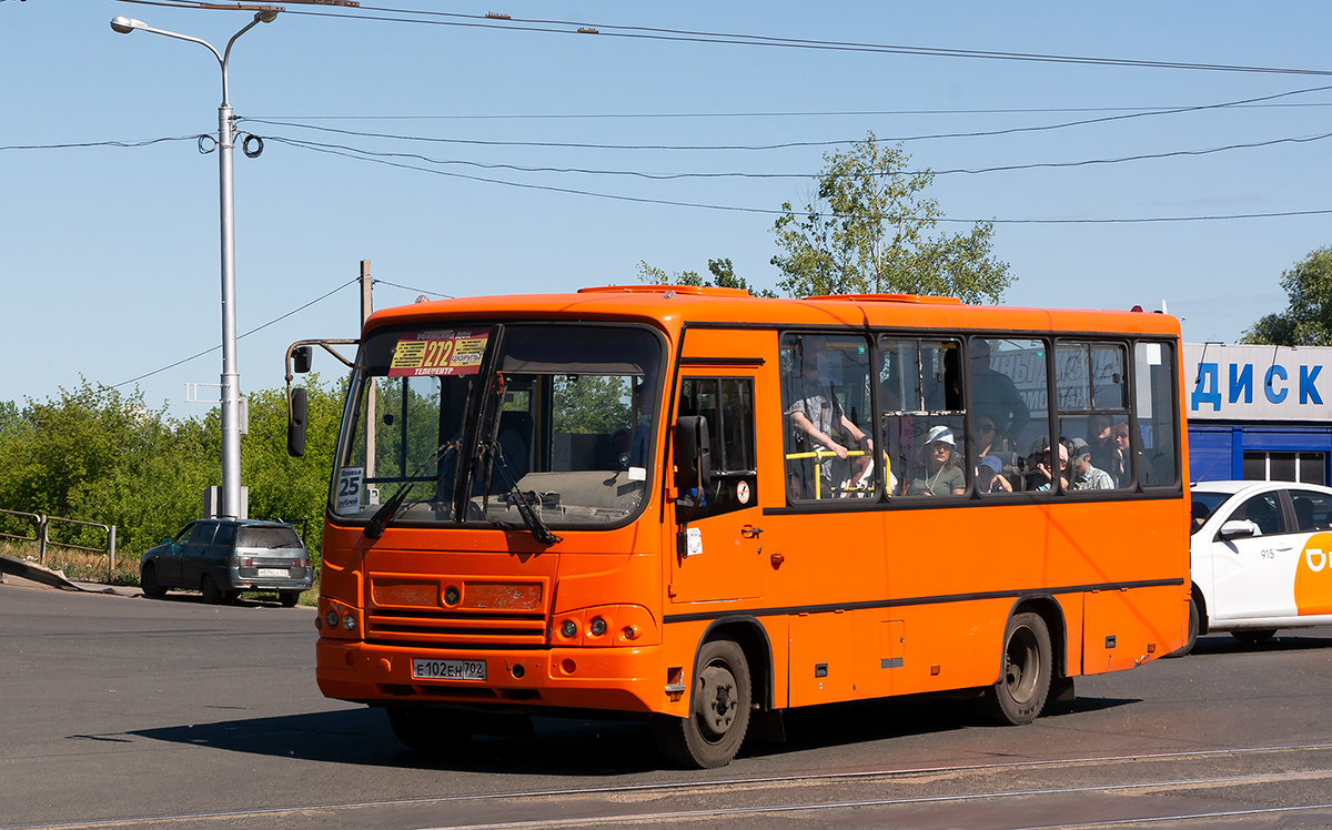 Башкортостан, ПАЗ-320402-05 № Е 102 ЕН 702