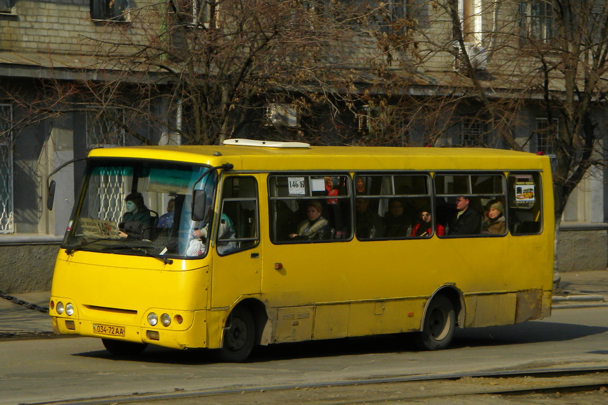 Днепропетровская область, Богдан А09201 № 034-72 АА