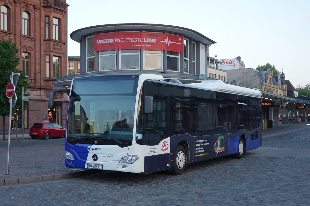 Саар, Mercedes-Benz Citaro C2 LE Ü № MZG-MR 810