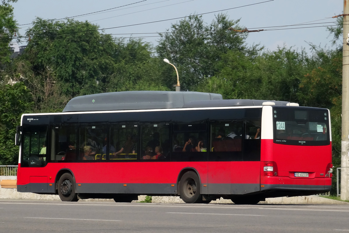 Днепропетровская область, MAN A21 Lion's City NL273 LPG № AE 6023 OH