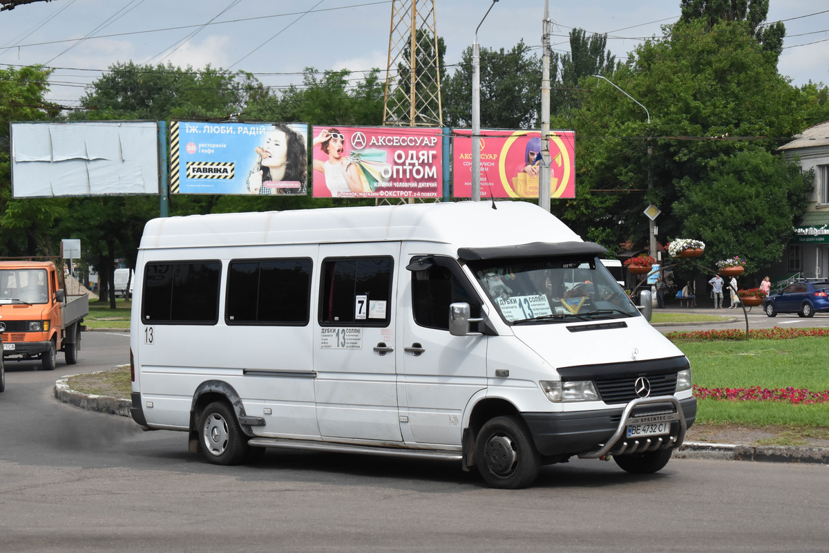 Николаевская область, Mercedes-Benz Sprinter W904 412D № BE 4732 CI