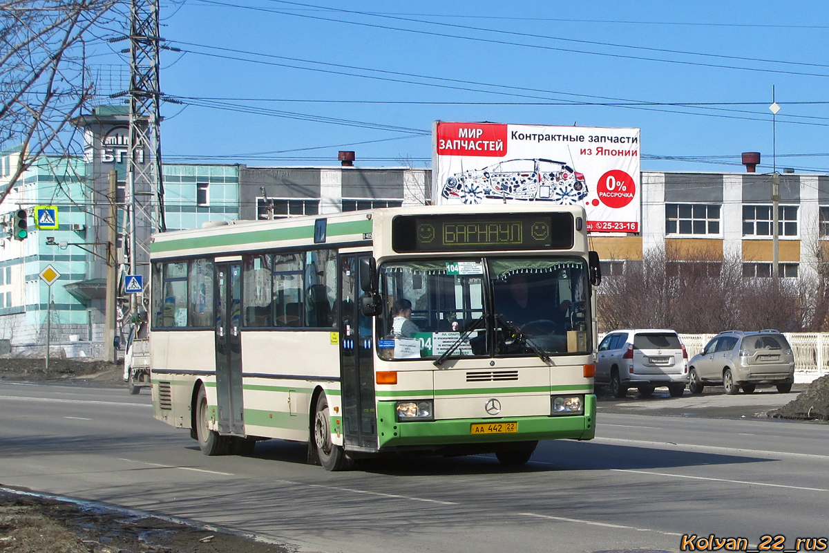 Kraj Ałtajski, Mercedes-Benz O405 Nr АА 442 22