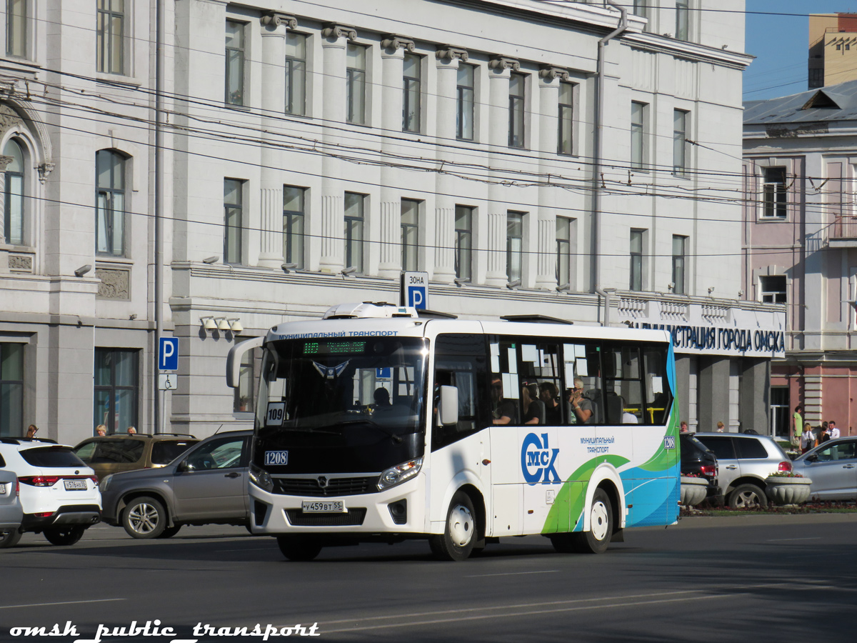 Omsk region, PAZ-320435-04 "Vector Next" č. 1208