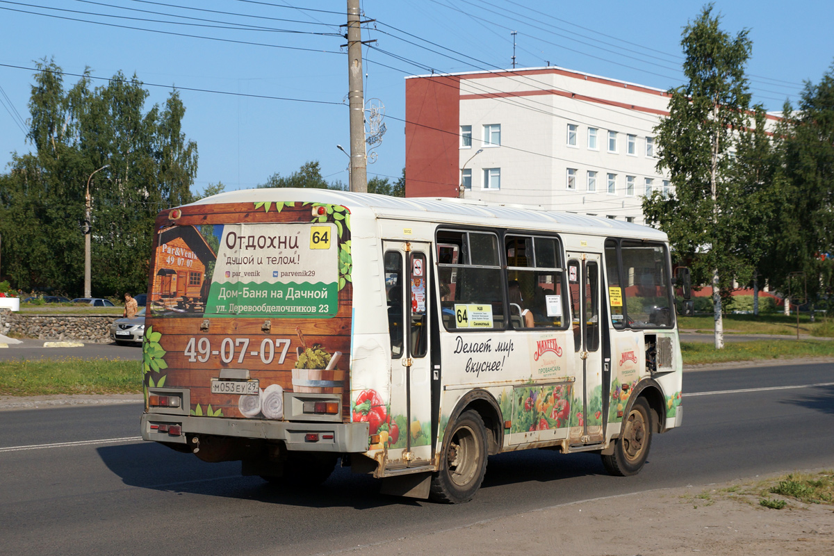 Архангельская область, ПАЗ-32054 № М 053 ЕУ 29