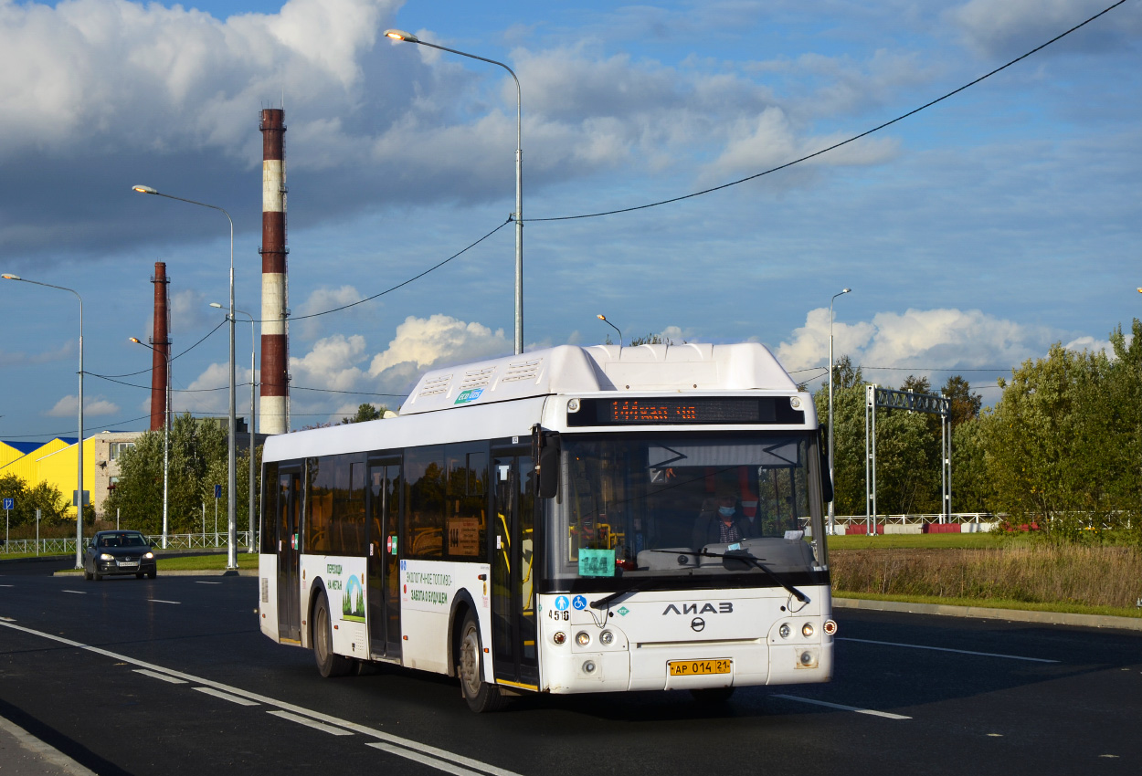 Санкт-Петербург, ЛиАЗ-5292.67 (CNG) № 4516