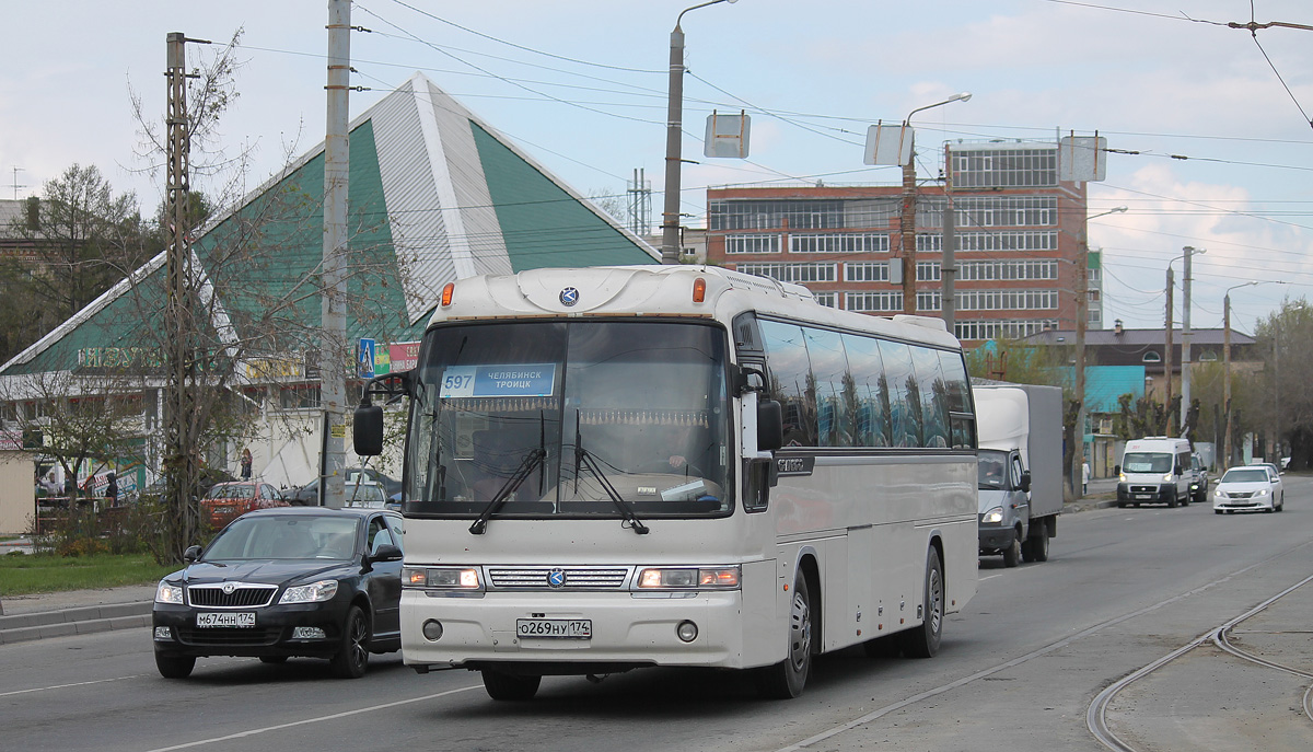 Челябинская область, Kia Granbird № О 269 НУ 174