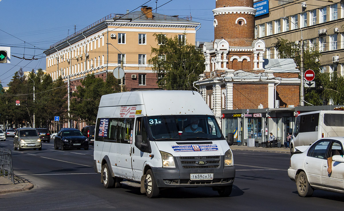 Омская область, Нижегородец-222702 (Ford Transit) № Т 659 СН 55