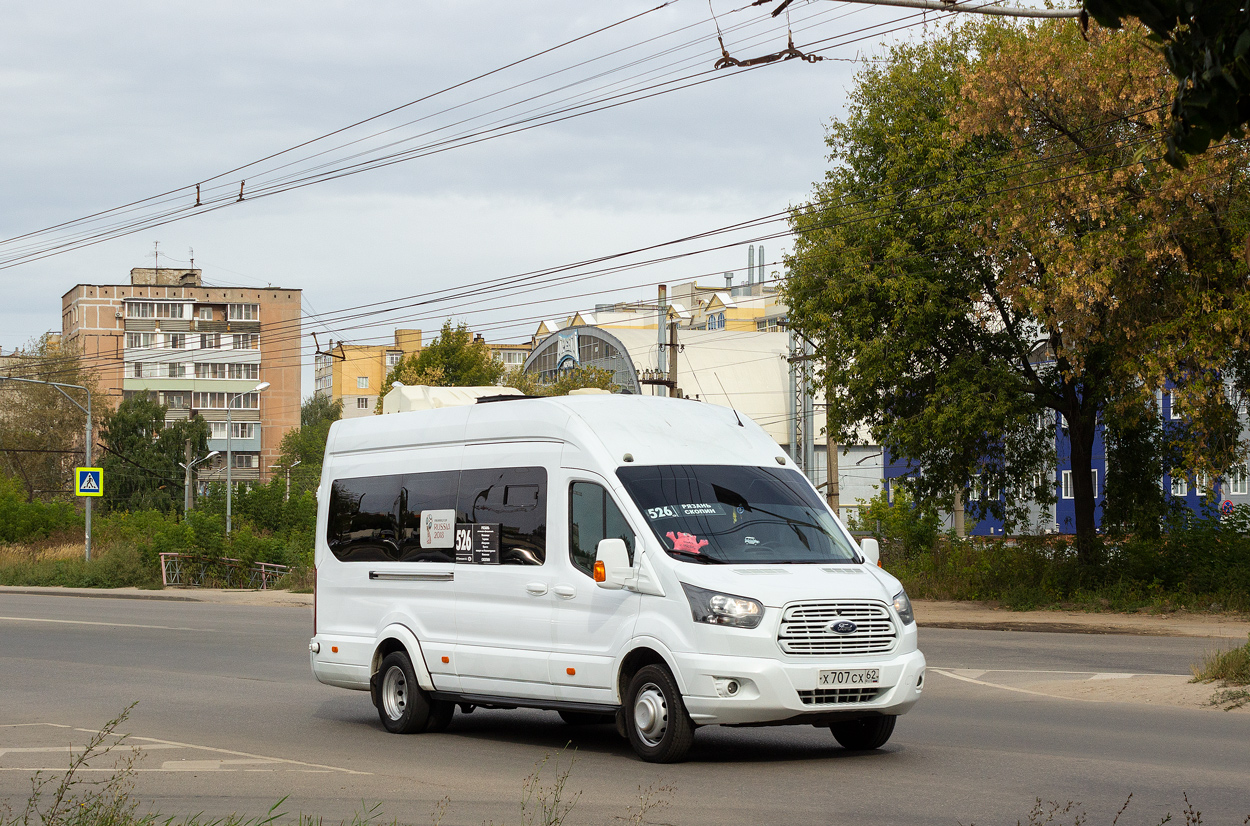 Рязанская область, Ford Transit FBD [RUS] (Z6F.ESG.) № Х 707 СХ 62