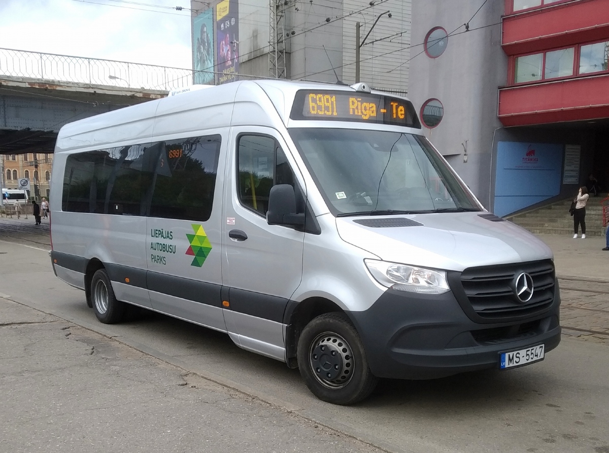 Латвия, Mercedes-Benz Sprinter W907 № 908