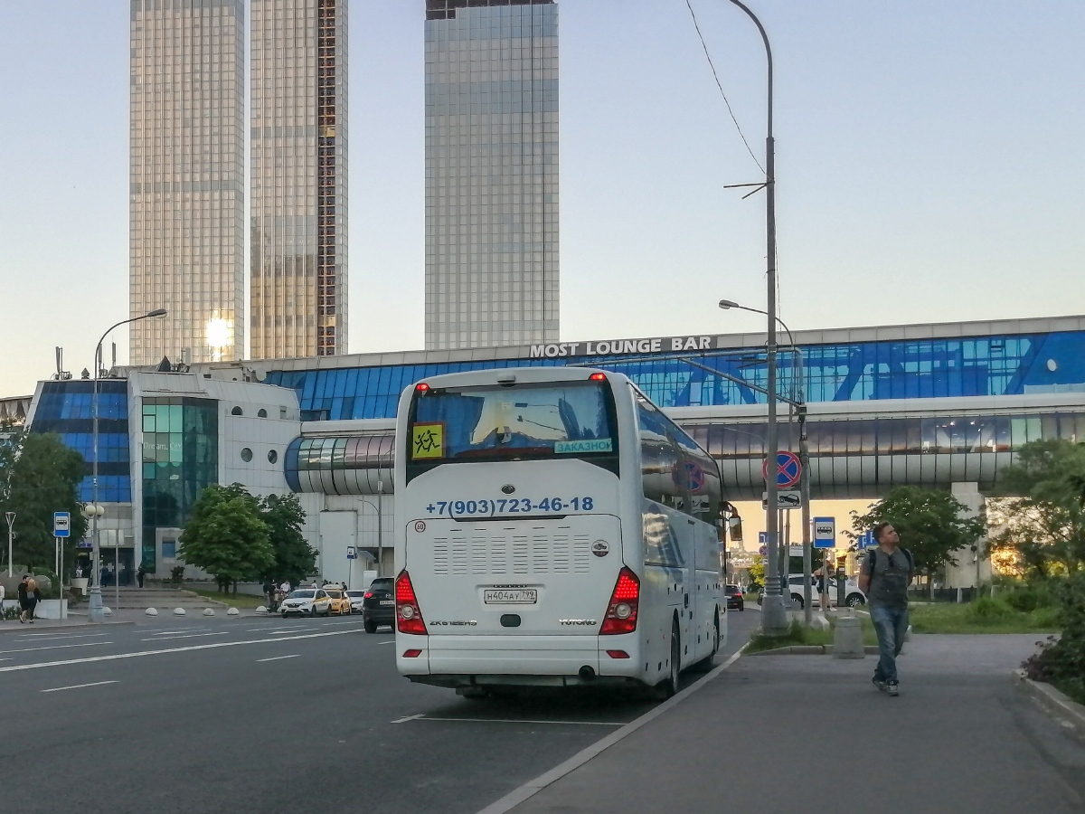 Москва, Yutong ZK6122H9 № Н 404 АУ 799