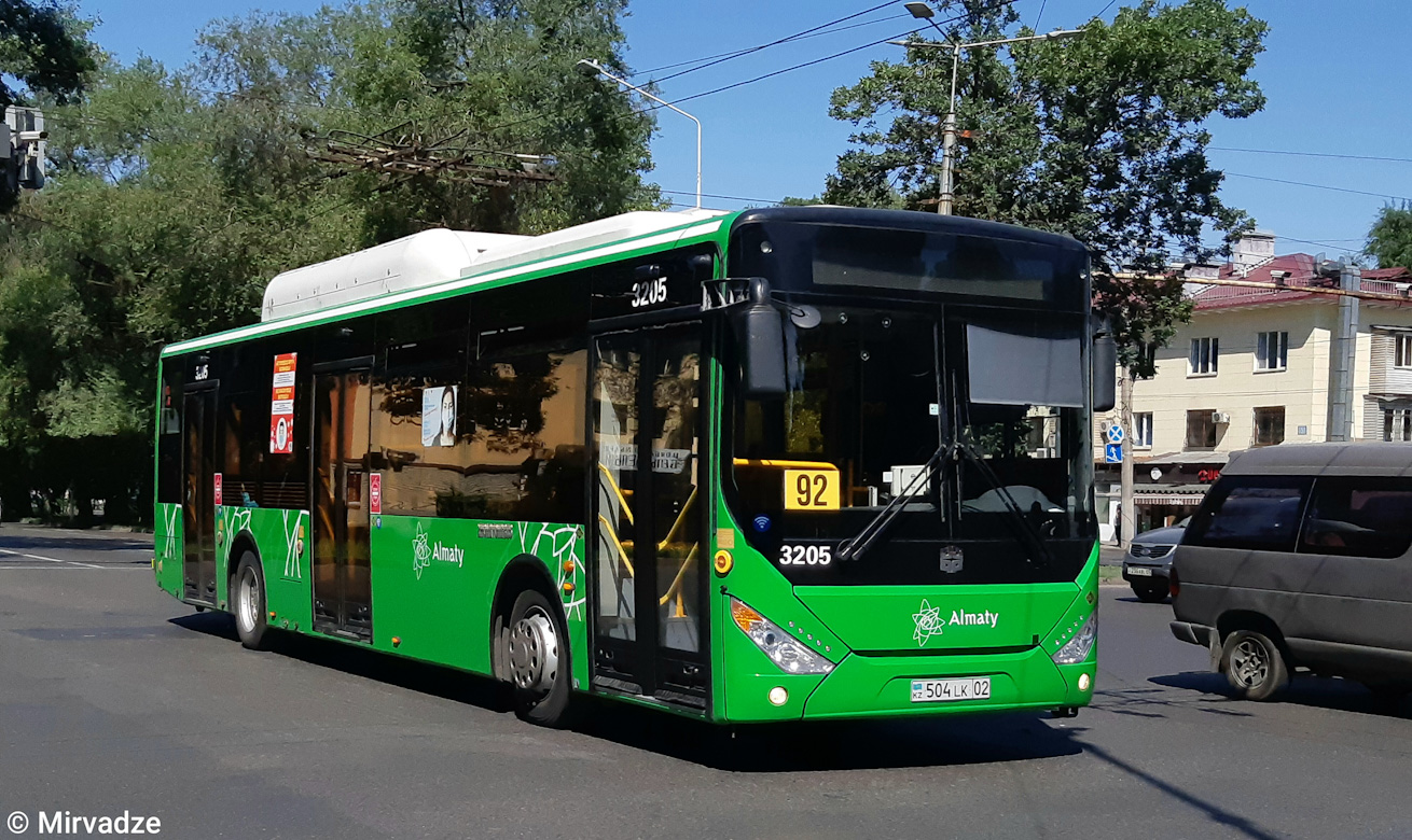 Алматы, Zhong Tong LCK6125HGAN № 3205