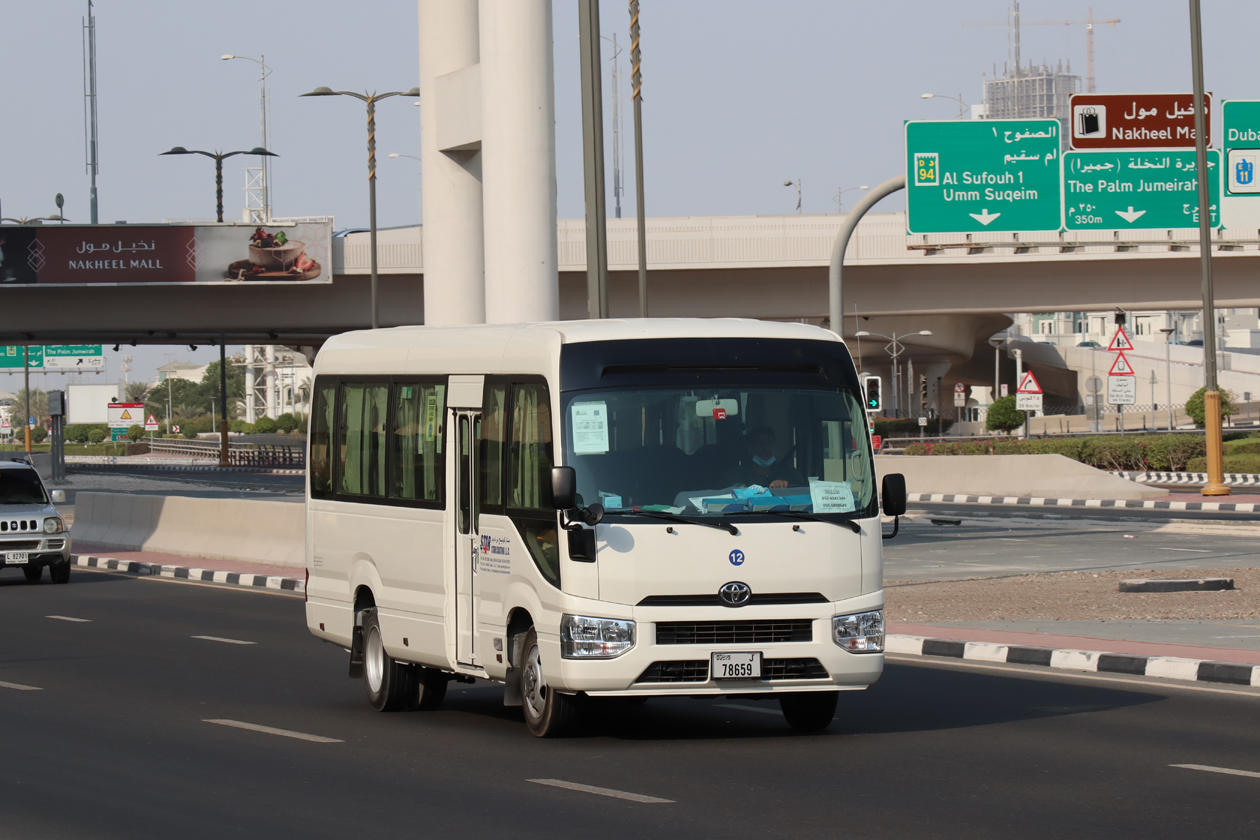 ОАЭ, Toyota Coaster (IV B70/B80) № 12