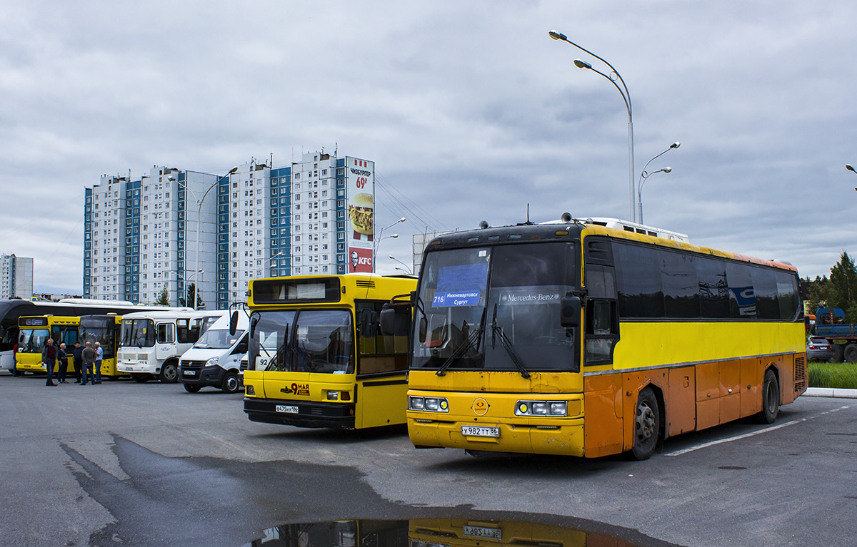Ханты-Мансийский АО, SsangYong TransStar № У 982 ТТ 86; Ханты-Мансийский АО — Автобусные вокзалы, станции и конечные остановки