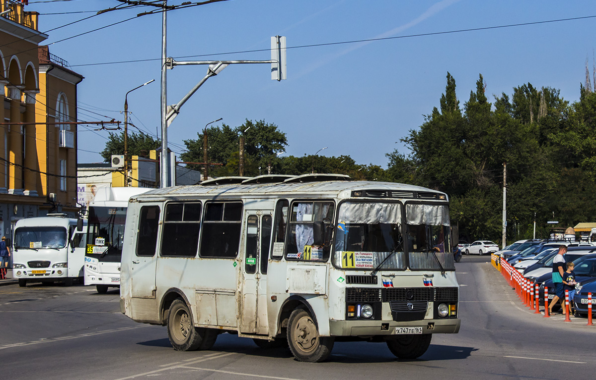 Ростовская область, ПАЗ-3205-110 № Х 747 ТЕ 161