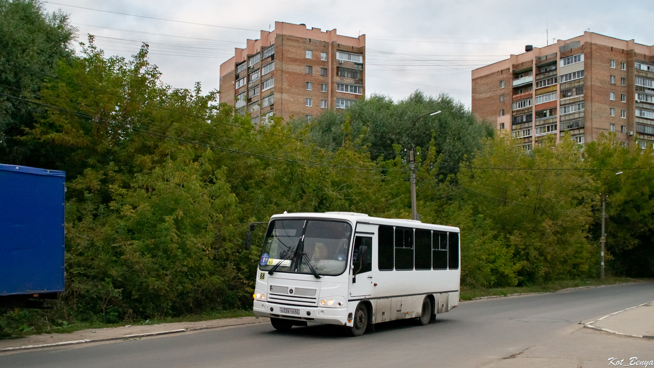 Рязанская область, ПАЗ-320402-05 № О 226 ТВ 62