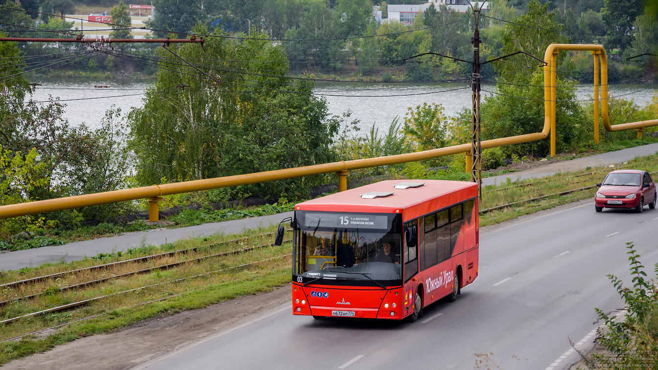 Челябинская область, МАЗ-206.086 № 03
