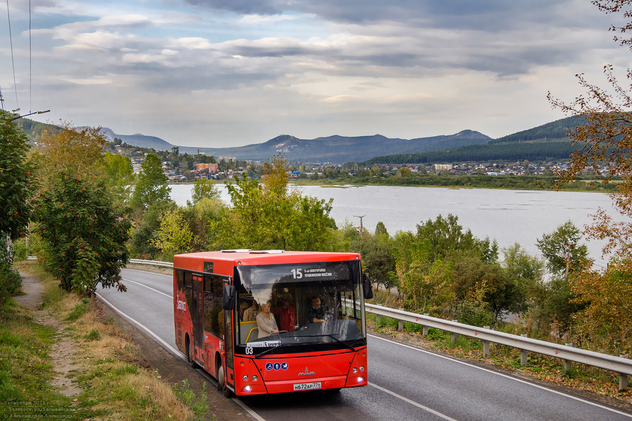 Челябинская область, МАЗ-206.086 № 03