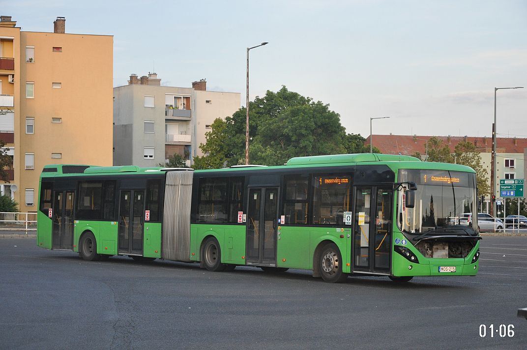 Венгрия, Volvo 7900A № MOS-215