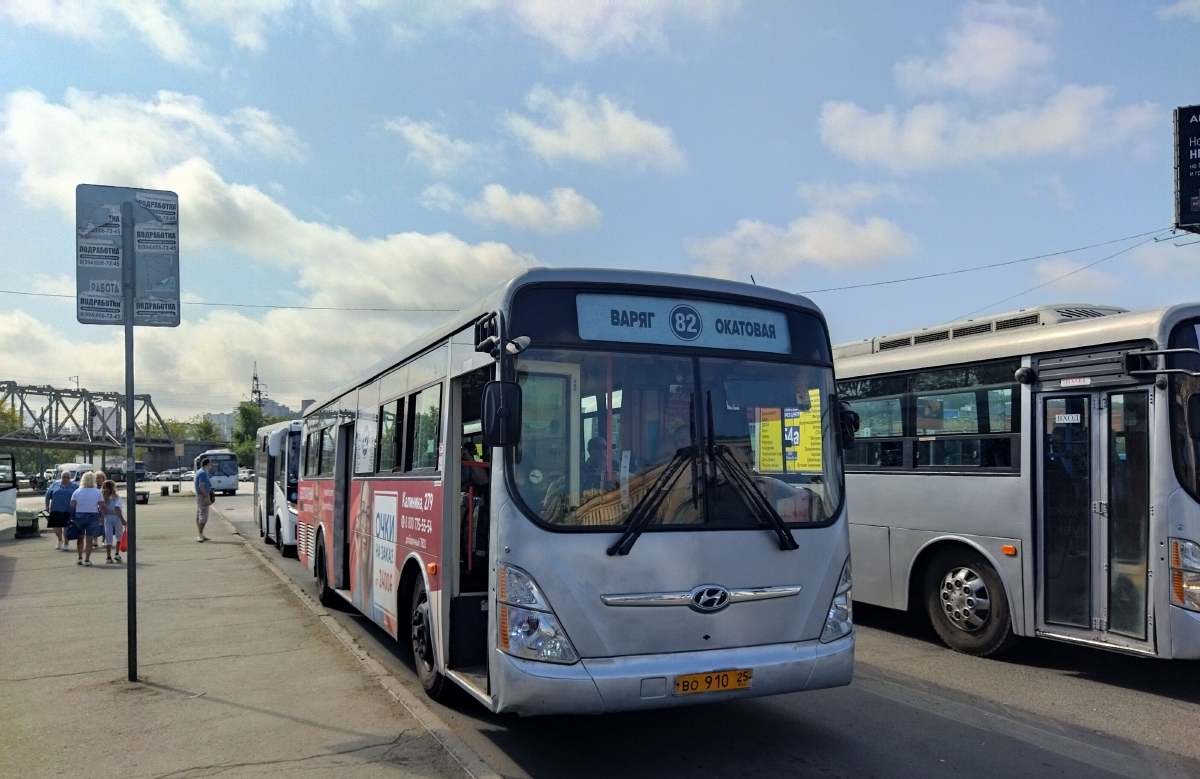 Приморский край, Hyundai New Super AeroCity 1F/L № ВО 910 25