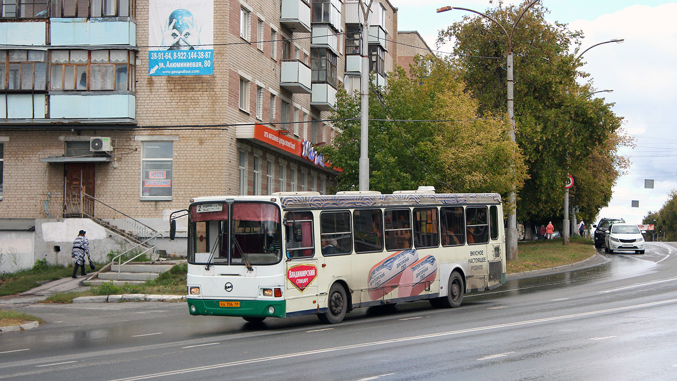 Свердловская область, ЛиАЗ-5256.45 № КА 706 66