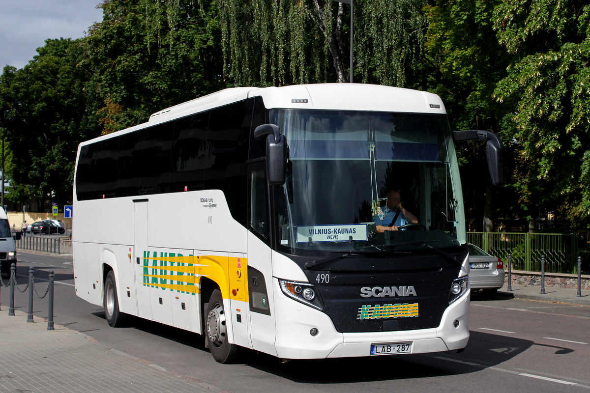 Литва, Scania Touring HD 12.0 № 490
