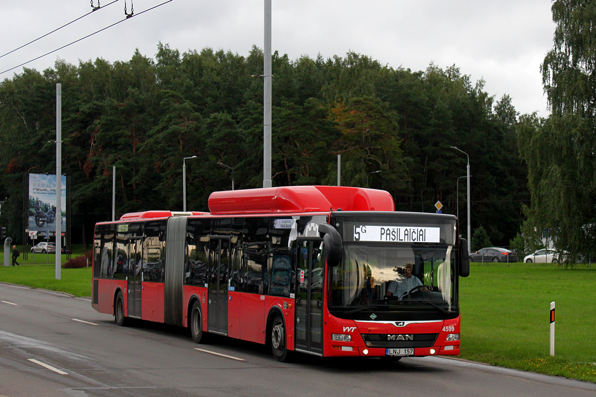 Литва, MAN A23 Lion's City G NG313 CNG № 4599