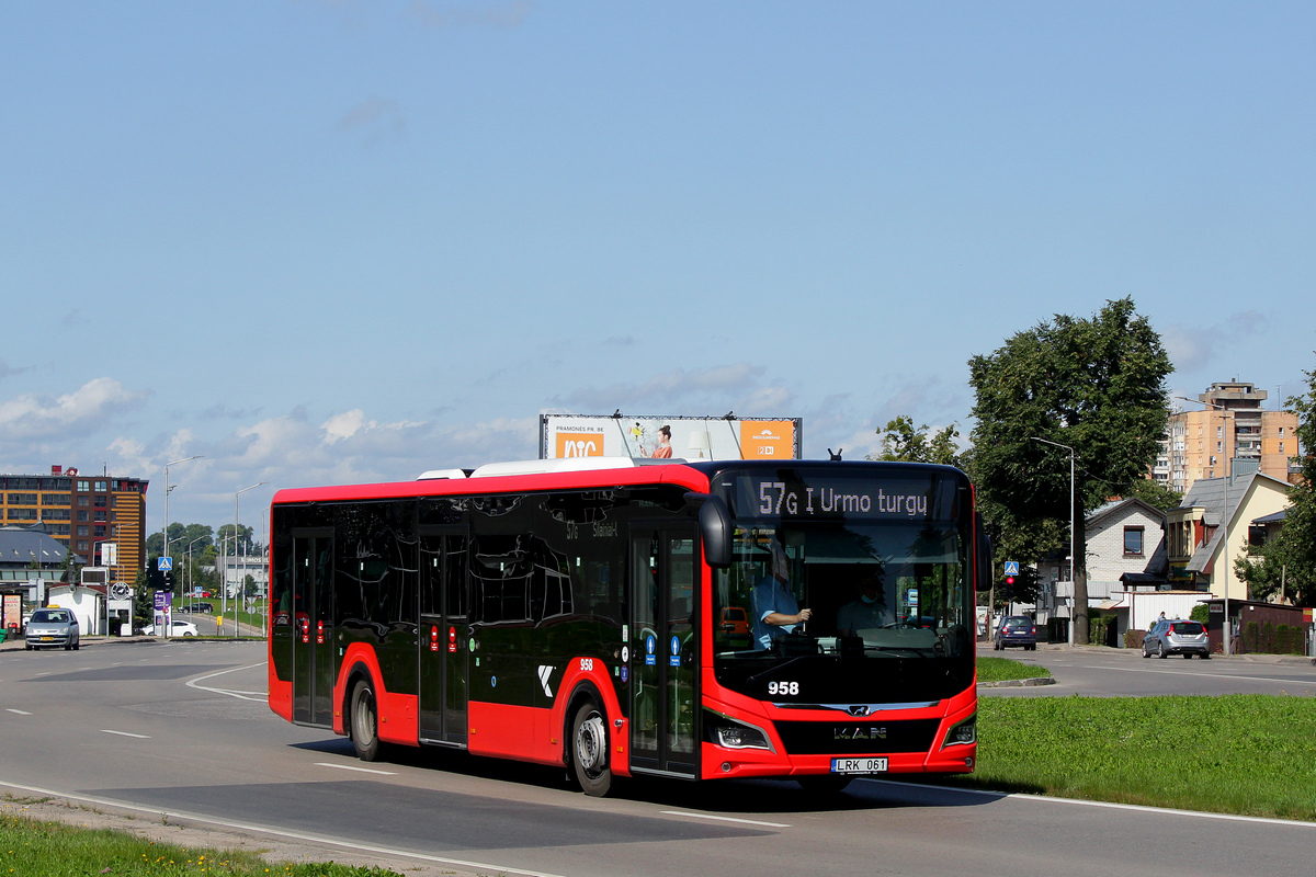 Литва, MAN 12C Lion's City 12 NL330 EfficientHybrid № 958